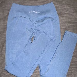 Alphalete Amplify Leggings (Washed Denim)